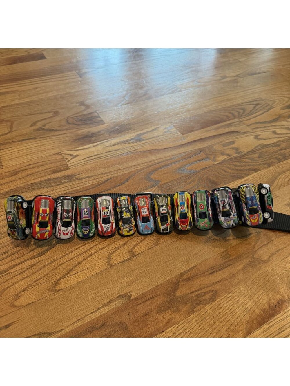 Y2K MENS WOMENS UNISEX CAR BELT MULTI COLOR